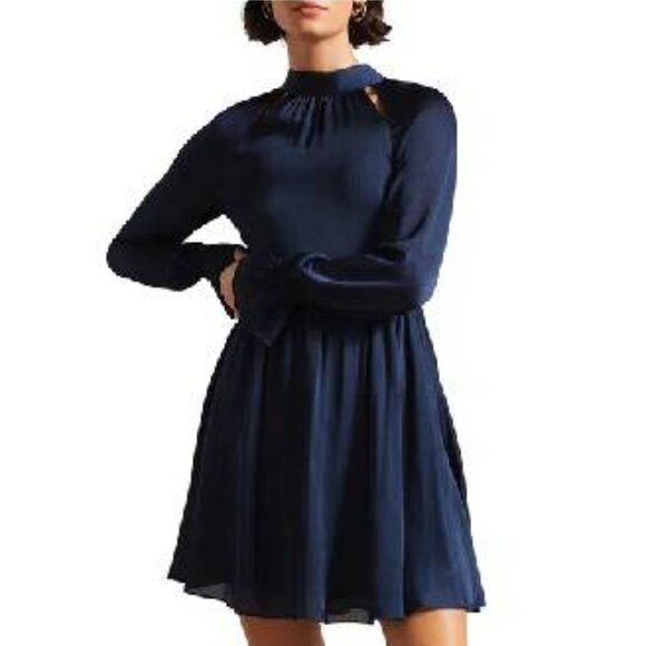 NEW TED BAKER Ryaa Mini Dress SIZE L#2503* - Picture 2 of 12